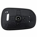 Driver Left Side Mirror Glass Assembly With Plastic Back Plate Non-heated Compatible 1998-2002 Honda Accord Sedan