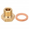 Pressure Temperature Gauge Sender Adapter 1 8in Npt To M14x1 5 Male Universal Auto Parts For Car 