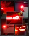 3157 Led Bulb Novsight 2023 3156 3057 Brake Light Red 300 Extremely Bright 3047 Turn Signal Bulbs Safer Driving 3056 3356 4156 