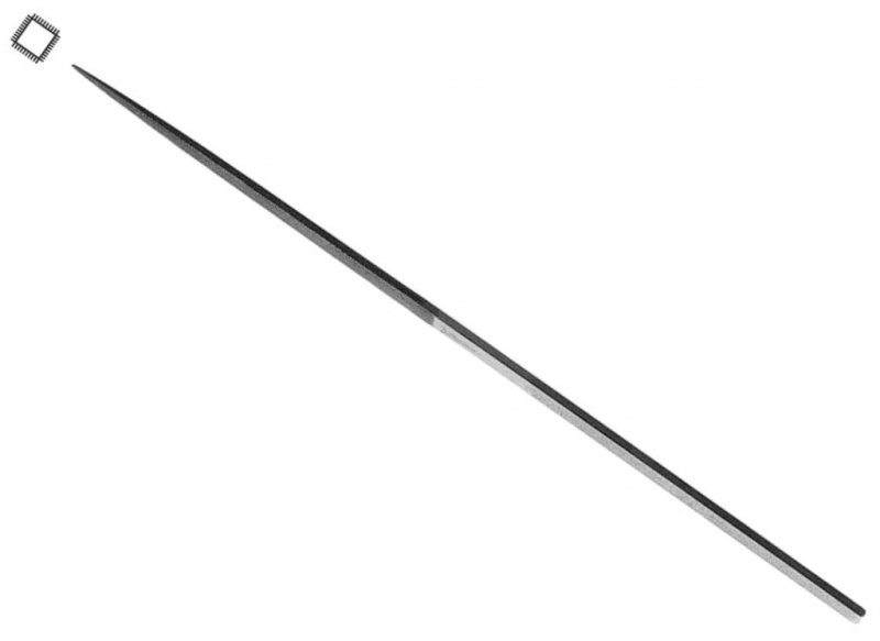 Swiss Pattern Escapement Needle File 5 In Square Cut 2 For Metalsmiths And Metal Working T31 755