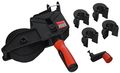 Bessey Vas-23 2k Variable Angle Strap Clamp With Composite Handle 23 Black Red 