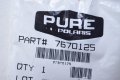 Polaris Snowmobile Fastener Push On Clip Genuine Oem Part Qty 1