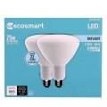 Ecosmart 75-watt Equivalent Br40 Dimmable Energy Star Led Light Bulb Daylight 2-pack