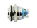 Alpinetech 16mm Anti-vandal Momentary Stainless Steel Metal Push Button Switch Screw Terminal Extended Normally Open 1no 