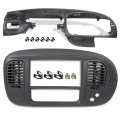 Dash Pad Bezel Graphite Center Radio Fit Ford F150 Expedition 1997-2003 Gray