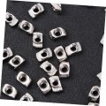 300 Pcs T- Slot Aluminum Extrusions Extrusion Nuts Fastener T Profile Nut T-nuts Bolts T-nut Europe Slender