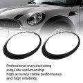 Usonline911 51137149905 51137149906 Headlight Trim Ring Left Right Replacement For Mini Cooper R55 R56 R57 R58 2007-2013