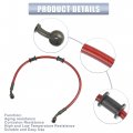 X Autohaux 50cm 19 69 Length 10mm Id Motorcycle Hydraulic Brake Line Oil Hose Pipe 28a Stainless Steel Braided Cable For Atv