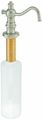Westbrass D2176-07 Victorian Style Soap Lotion Dispenser Satin Nickel 