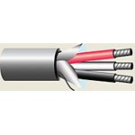 5576-100 Multi Conductor Cable 3 22awg Stranded Shielded Pvc Jacket 100 Ft Red