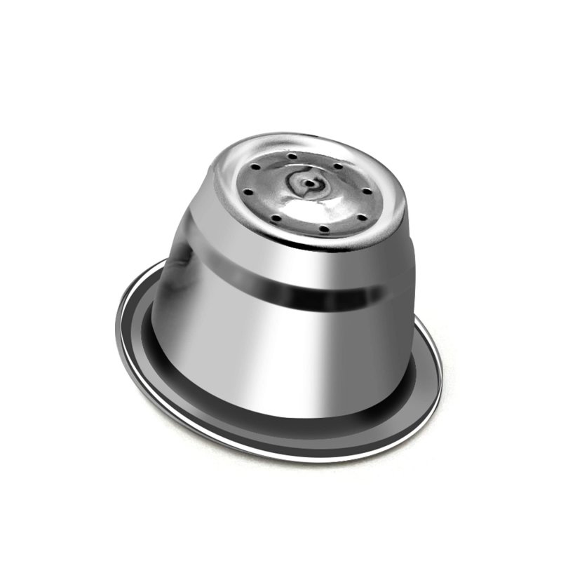 Biubox Reusable Capsules For Nespresso Originalline Refillable Espresso Coffee Pods Stainless Steel Cups Filters Compatible
