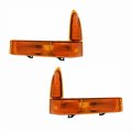 Turn Signal Parking Light Pair Forord 250 350 F 450 F 550 Super Duty 1999 2000 2001 Amber Lens Fo2520141v Fo2521141v 