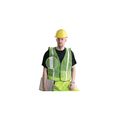 Occunomix 4x Hi-viz Yellow And Mesh Vest With Front Hook Loop Closure 4x-large Lux-xgtm-y4x 