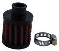 Uni Filter Up-103 1 2 Clamp-on Breather Black 