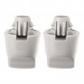 Autokay Sun Visor Support Clip Holder Bracket Retainer For Nissan Altima Rogue Infiniti Qx60 Qx56 Jx35 Pack Of 2 Grey