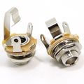Ancable 4-pack 1 4 Female Guitar Input Jack-6 35mm Ts Mono Panel Mount Socket With Washer And Nut Solder Type 
