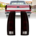 Usr 88-00 C K Truck Suburban Tahoe Tail Lights Dark Smoke Red Lens Rear Lamp Taillight Left Right For 1988-2000 Chevy Ck C10 