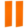2pcs Knife Handle Liner 6 3 X 1 97 0 04 G10 Spacer Sheets Material For Scales Slabs Making Supplies Tool Orange 