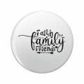 1080 Graphics Faith Family Friends Key Chain Double Sided Stainless Steel Keychain 