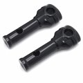 Httmt- Black 6 Risers 1 Handlebar Top Clamps Compatible With H-d Sportster 883 Roadster Low P N Tghd-hbs013-ii-bk