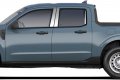 Upgrade Your Auto 6pc Stainless Steel Pillar Post Covers For Ford Maverick 2021-2023 