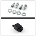 Acanii For 2011-2017 Dodge Grand Caravan Bumper Fog Lights Driving Lamps W Switch Assembly Driver Passenger Side