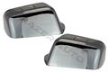 07-10 Ford Edge Black Chrome Top Half Mirror Cover 07 08 09 10 