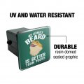 My Lizard S Beard Is Better Than Yours Bearded Dragon Tow Trailer Hitch Cover Plug Insert