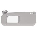 Sun Visor Left Driver Side Gray For Toyota Rav4 2006 2007 2008 2009 2010 2011 2012 2013 Direct Fit Replacement Adjustable 