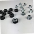Galpada 1 Set Shock Absorber Rubber Pad Motorcycle Buffer Motorbike Grommets Damping Band Gasket Shell Absorption Rings