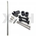 Smt-no Cut Frame Slider Compatible With 2008 2009 2010 2011 2012 Kawasaki Ninja 250 250r Ex250 N B00rudy27c