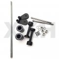 Smt-no Cut Frame Slider Compatible With 2008 2009 2010 2011 2012 Kawasaki Ninja 250 250r Ex250 N B00rudy27c