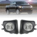 Right Left Side Driving Fog Lamps Replacement For 8121002160 8122002160 2014-2020 Tundra Lights Bumper 