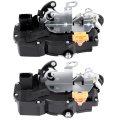 Rear Left Rear Right Side Door Latch Lock Actuator Compatible For Chevrolet Malibu 2008 09 2010 For Saturn Aura Door Replace 