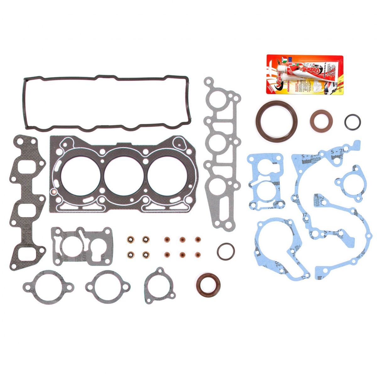 Domestic Gaskets Engine Rering Kit Fsbrr86 For 89- Chevrolet Geo Metro 1 0 Sohc G10 Full Gasket Set Standard Size Main Rod