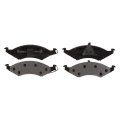Front Disc Brake Pads For Mercury Sable 1992 1993 Semi Metallic High Dust Rating With Shims Riveted Method 