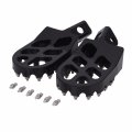 Changcheng Klx110 Foot Pegs Rest Foring Aluminum Pedal For 2002-2023 Klx110l 2010-2023 Kx60 1998-2003 Black