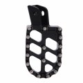 Changcheng Klx110 Foot Pegs Rest Foring Aluminum Pedal For 2002-2023 Klx110l 2010-2023 Kx60 1998-2003 Black