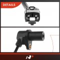 A-premium Abs Wheel Speed Sensor Compatible With Hyundai Models Accent 2000-2005 Front Driver Passenger Side 2-pc Set Replace