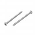 Uxcella Din7991 M3x50mm 316 Stainless Steel Flat Head Hex Socket Cap Screw Bolt 20pcs