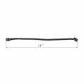 Zorasen 5202 H16 Psx24w Fog Light Extension Wire Harness 18 Inch 2pcs Cords Fit For 10-18 Jeep Wrangler Jk