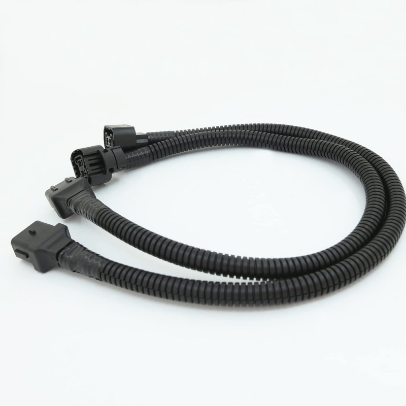 Zorasen 5202 H16 Psx24w Fog Light Extension Wire Harness 18 Inch 2pcs Cords Fit For 10-18 Jeep Wrangler Jk