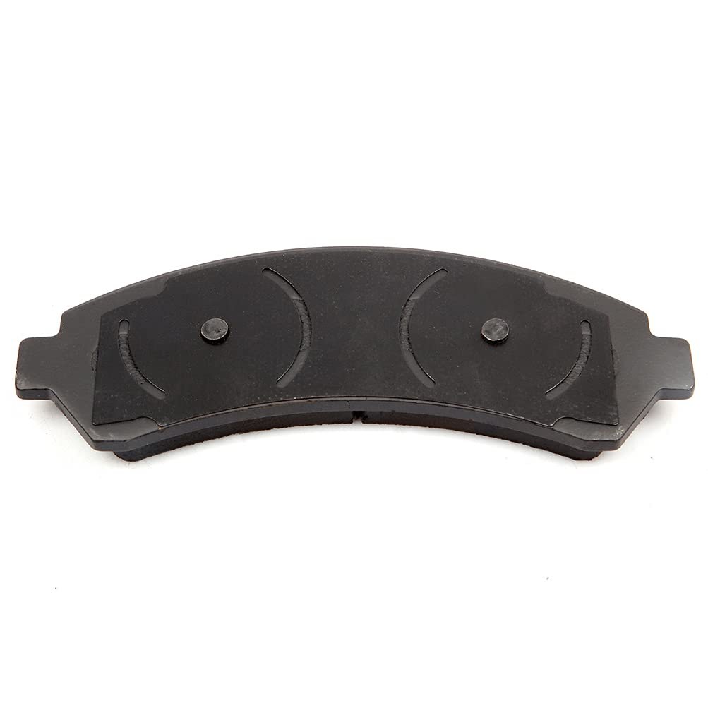 Front D726 Ceramic 4pcs W Hardware Disc Brake Pad Set