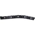 Chevy Impala 2014 15 16 17 18 19 2020 Bumper Cover Retainer Driver Side Rear Made Of Pp Plastic And Glass Fiber Replacement For 
