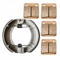 Front And Rear Brake Pads Shoes For 2003 Yamaha Yfm 400 Kodiak Atv Sintered Metal Fa54x2 516x1 