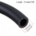 Uxcell 9 16 Id Fuel Line Hose 13 Od 10ft Oil Tubing Black For Small Engines