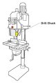 Heavy Duty Keyless Drill Press Chuck For Ferm Ftb-13 1 2 In Replacement Stainless Steel