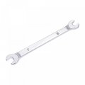 Uxcell Thin Open End Wrench 6mm X 7mm Metric Mirror-chrome Plated High Carbon Steel For Household Maintenance And General