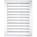 Builders Edge 120061824001 18 X 24 Rectangular Vent 001 White 