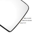 Car Rearview Left Driver Side Mirror Glass Replacement W Backing Plate Convex Non-heated White For Opel Vauxhall Meriva A